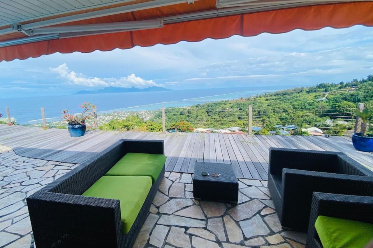 Villa Bounty Amazing Ocean View Punaauia  Buitenkant foto
