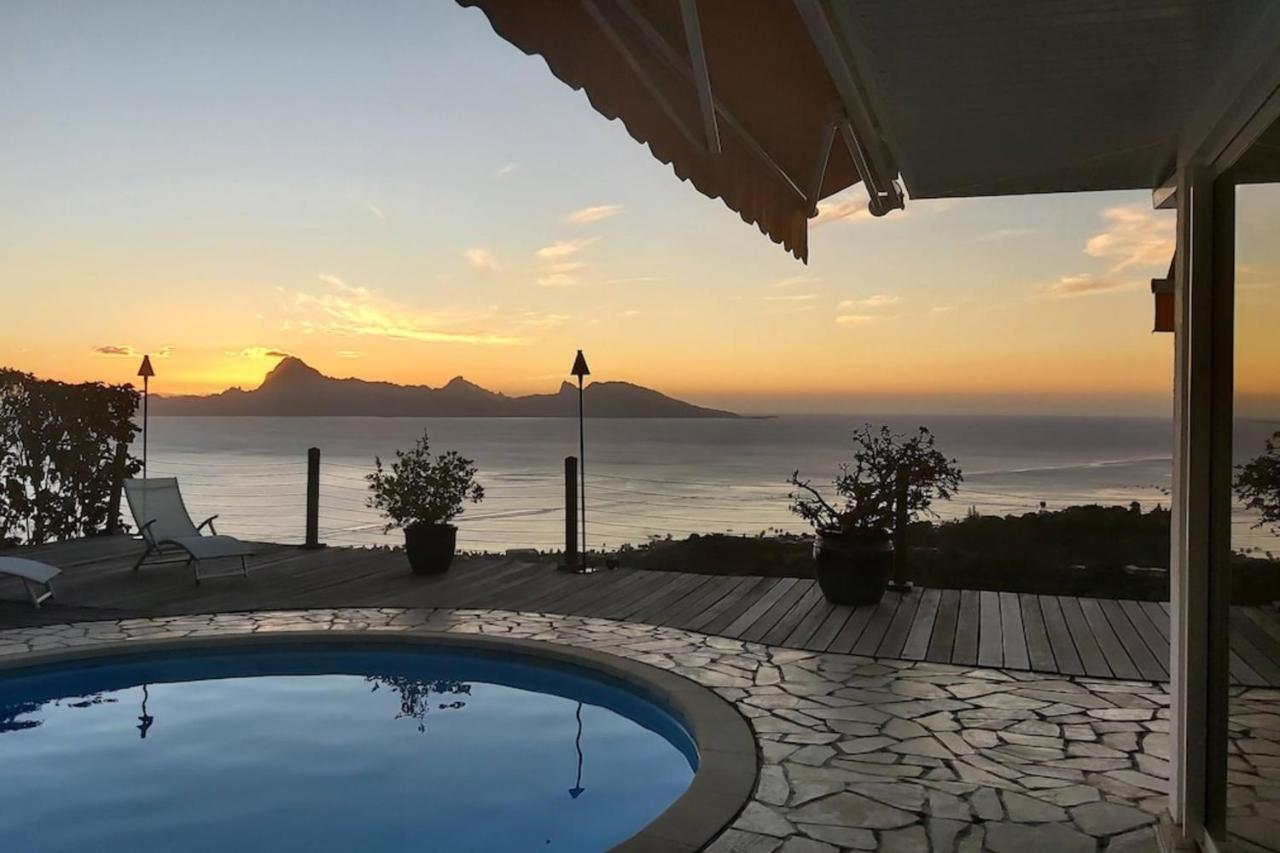 Villa Bounty Amazing Ocean View Punaauia  Buitenkant foto